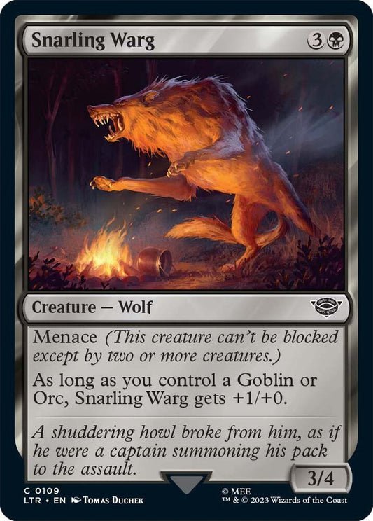 Snarling Warg - 109 - common