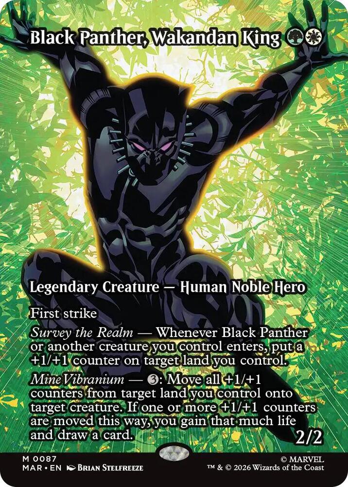 Black Panther, Wakandan King - 87 - mythic