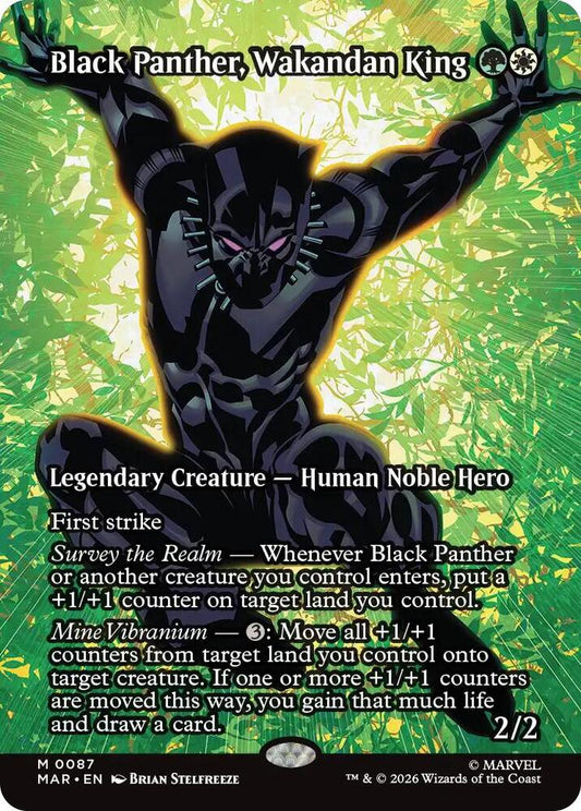 Black Panther, Wakandan King - 87 - mythic
