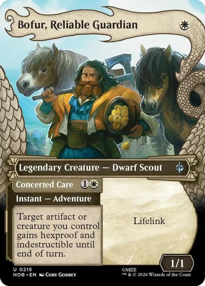 Bofur, Reliable Guardian // Concerted Care - 215 - uncommon