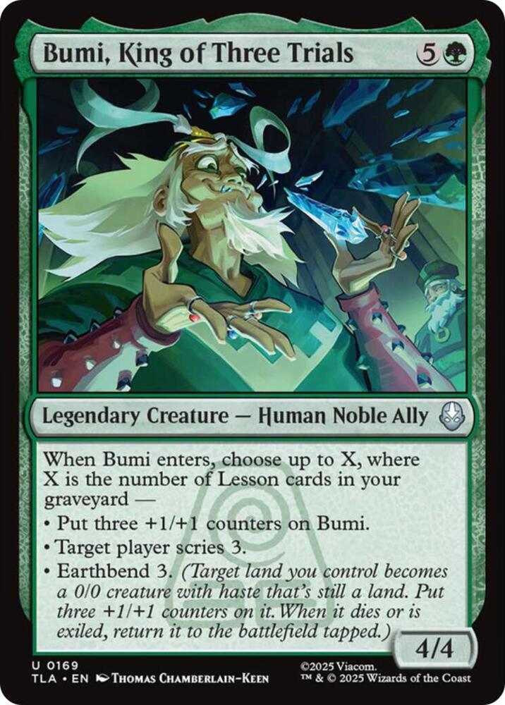 Bumi, King of Three Trials - 169 - uncommon