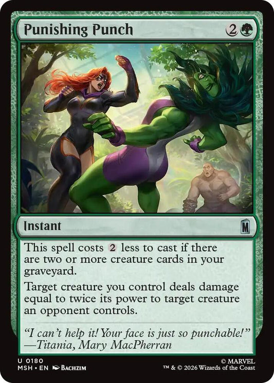 Punishing Punch - 180 - uncommon