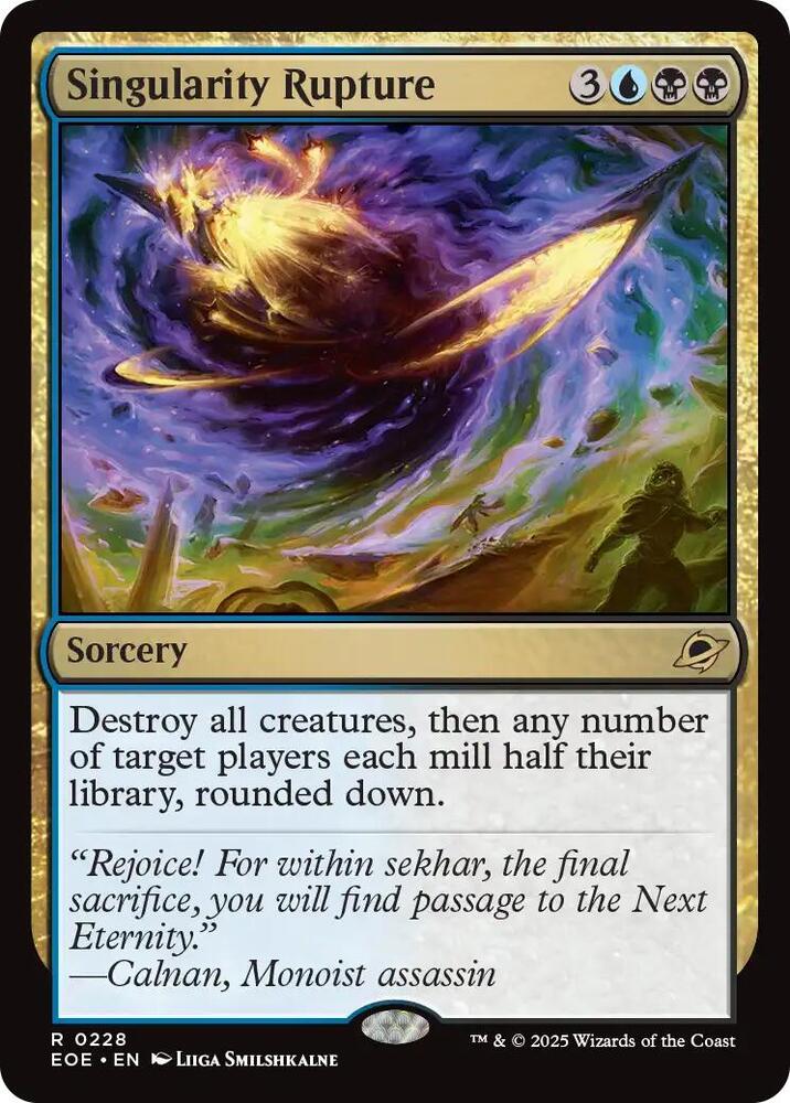 Singularity Rupture - 228 - rare