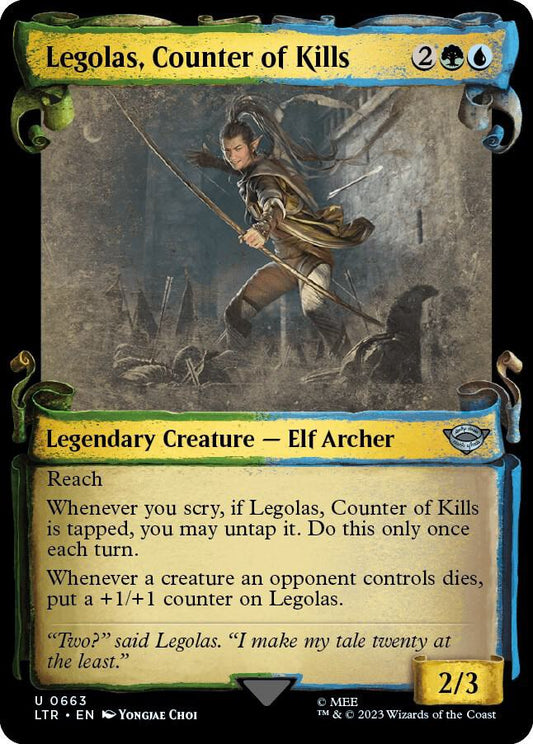 Legolas, Counter of Kills - 663 - uncommon