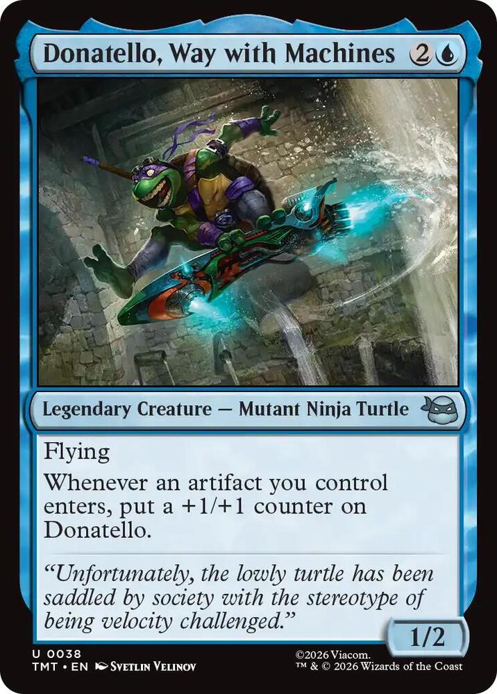 Donatello, Way with Machines - 38 - uncommon