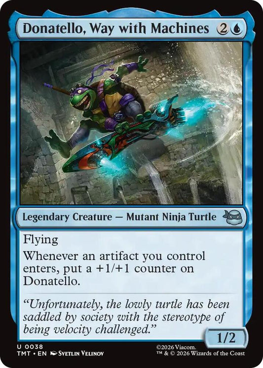 Donatello, Way with Machines - 38 - uncommon