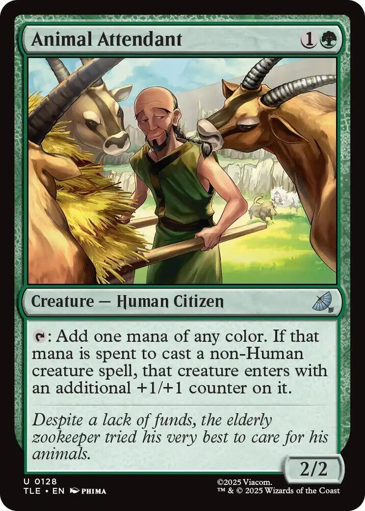 Animal Attendant - 128 - uncommon