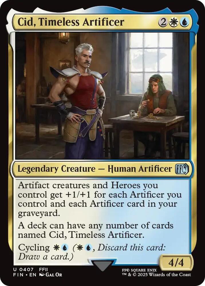 Cid, Timeless Artificer - 407 - uncommon