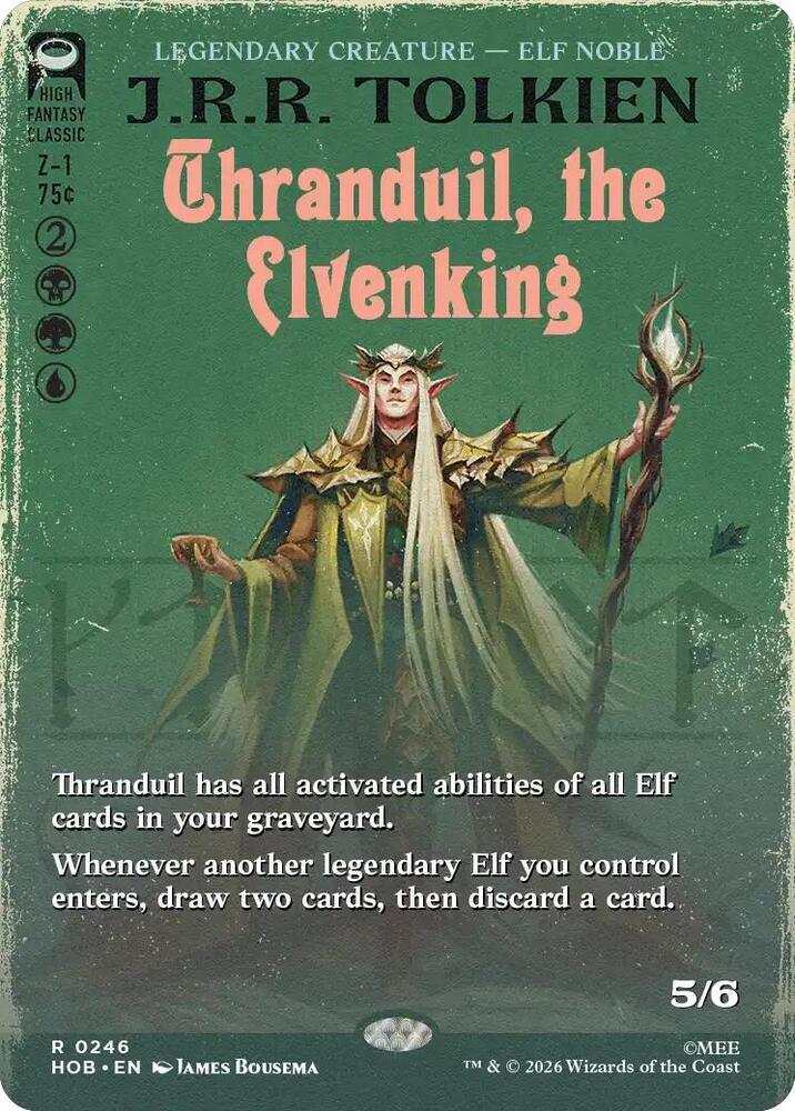 Thranduil, the Elvenking - 246 - rare