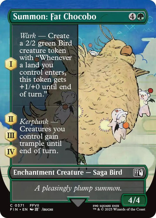 Summon: Fat Chocobo - 371 - common