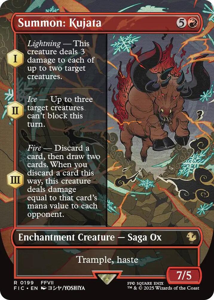 Summon: Kujata - 199 - rare