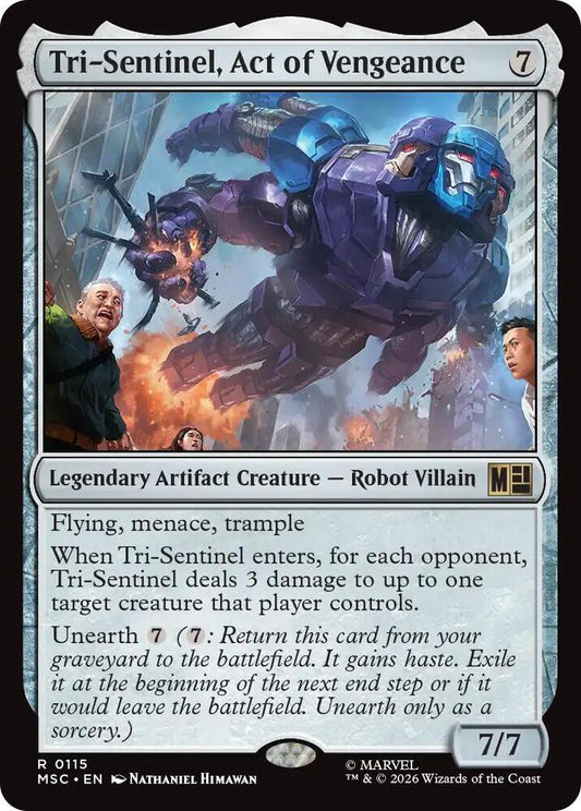 Tri-Sentinel, Act of Vengeance - 115 - rare