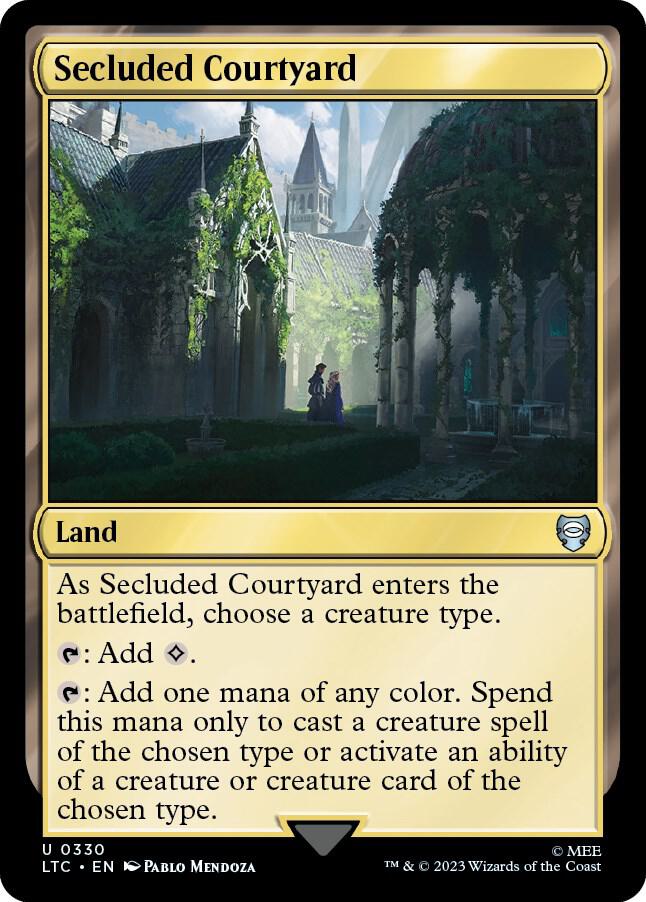 Secluded Courtyard - 330 - uncommon
