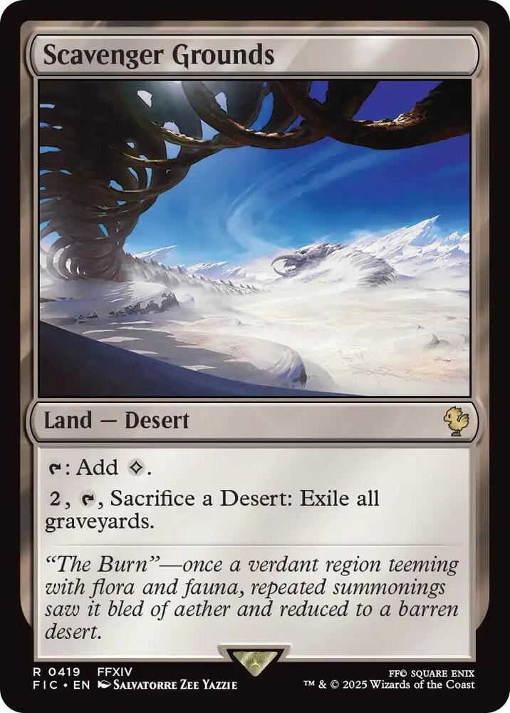 Scavenger Grounds - 419 - rare