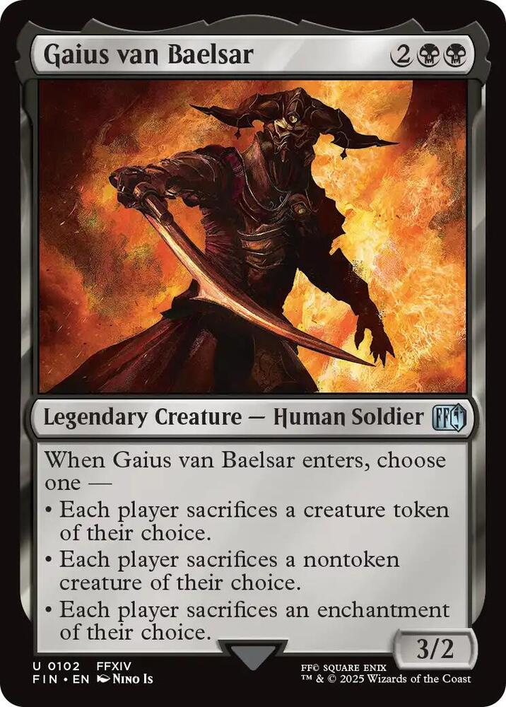 Gaius van Baelsar - 102 - uncommon