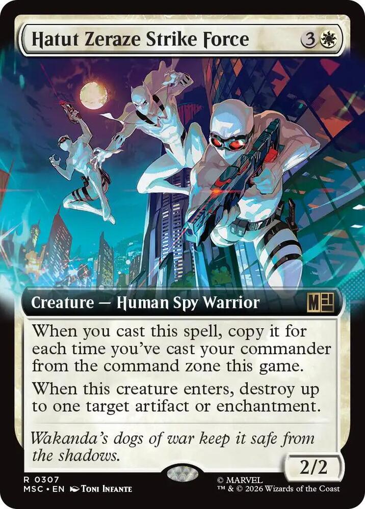 Hatut Zeraze Strike Force - 307 - rare