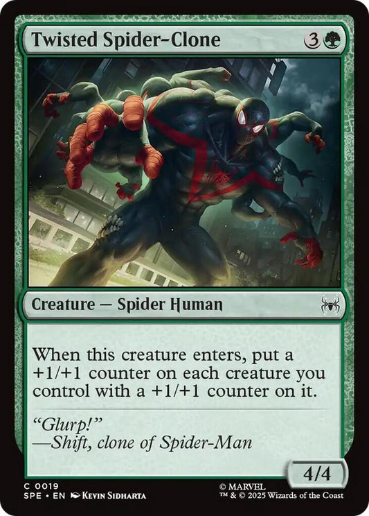 Twisted Spider-Clone - 19 - common