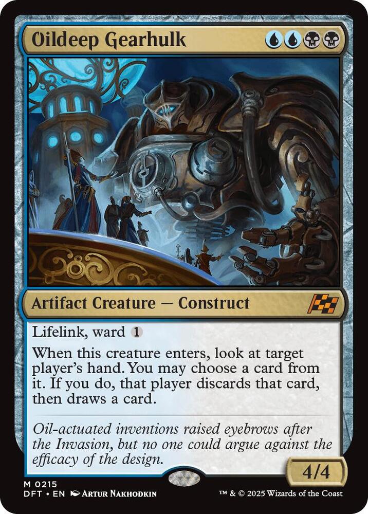 Oildeep Gearhulk - 215 - mythic