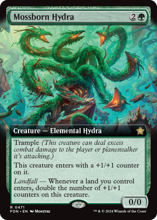 Mossborn Hydra - 471 - rare