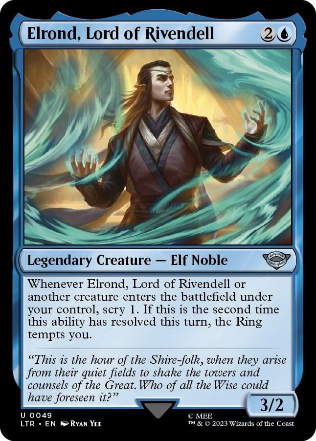 Elrond, Lord of Rivendell - 49 - uncommon