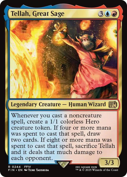 Tellah, Great Sage - 244 - rare