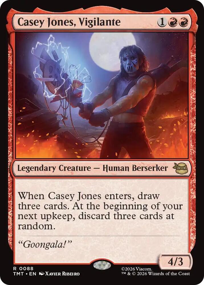 Casey Jones, Vigilante - 88 - rare