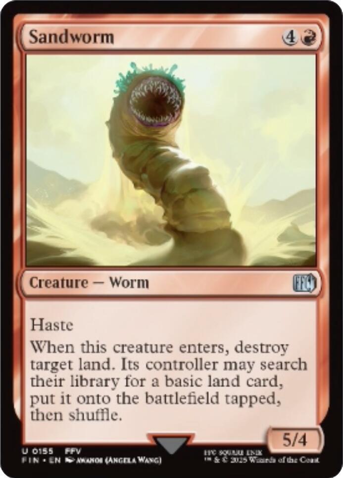 Sandworm - 155 - uncommon