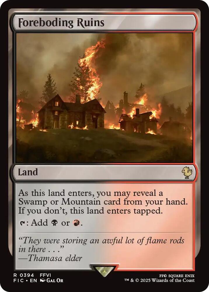 Foreboding Ruins - 394 - rare