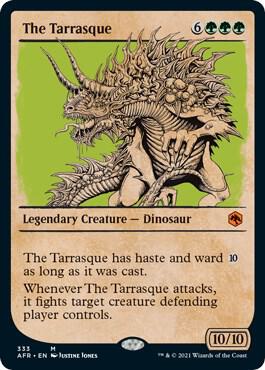 The Tarrasque - 333 - mythic
