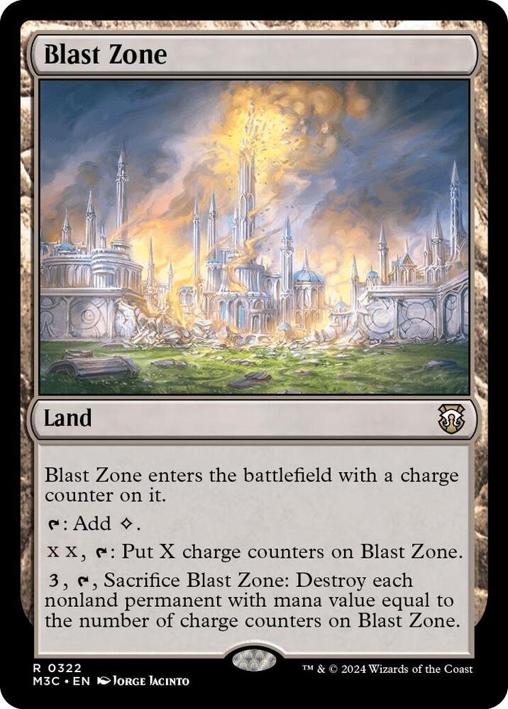 Blast Zone - 322 - rare