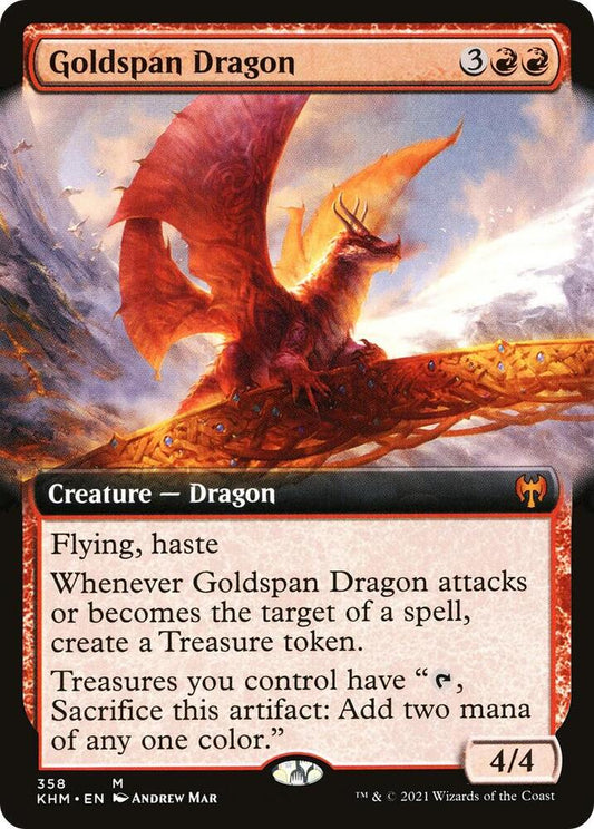 Goldspan Dragon - 358 - mythic