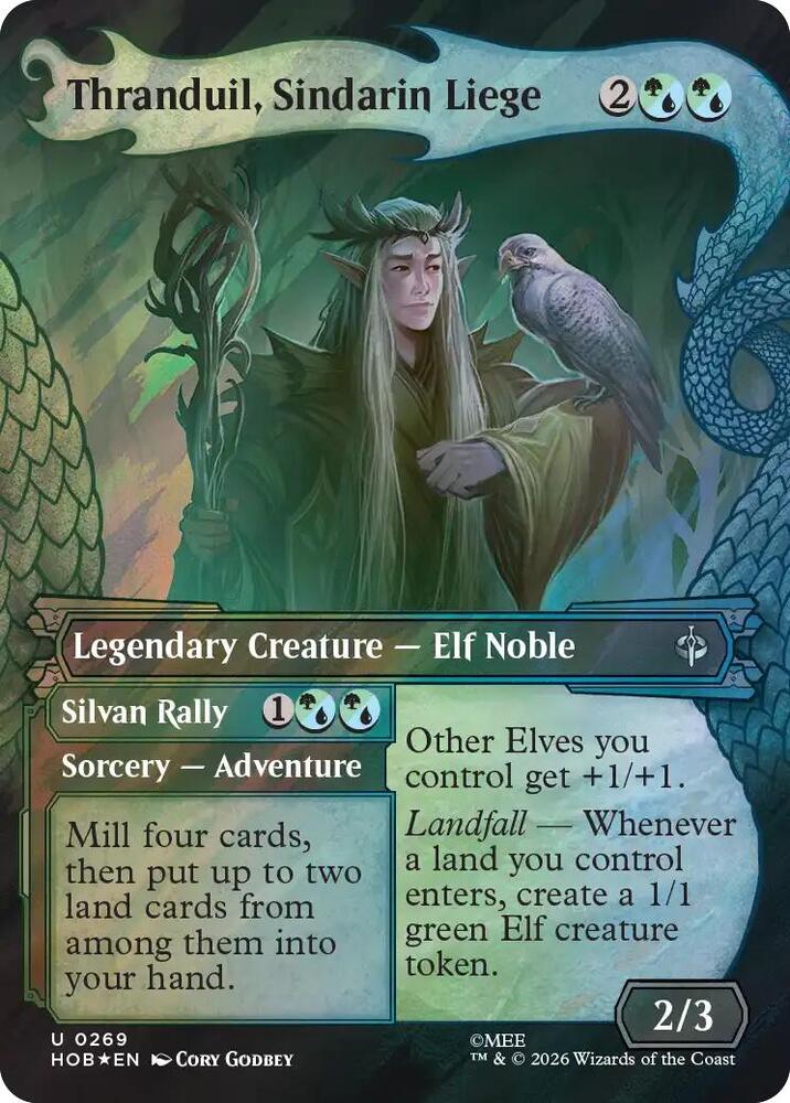 Thranduil, Sindarin Liege // Silvan Rally - 269 - uncommon