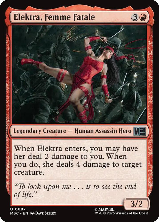 Elektra, Femme Fatale - 687 - uncommon