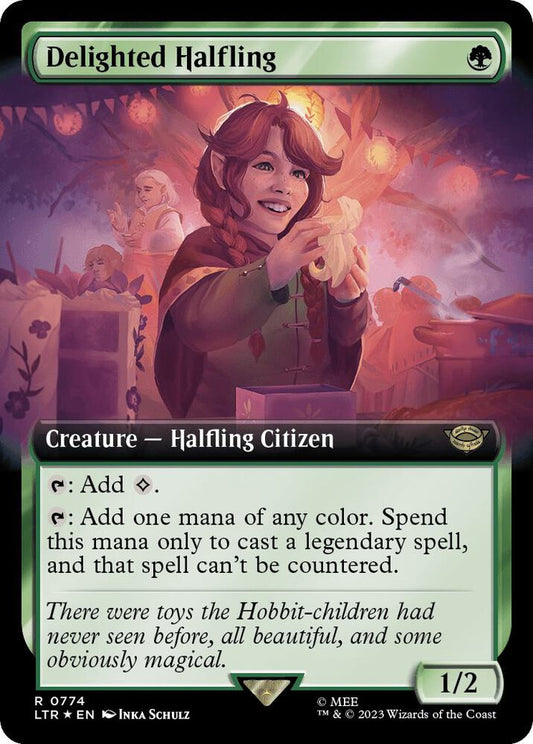 Delighted Halfling - 774 - rare