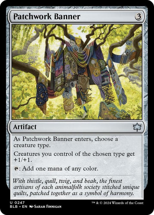 Patchwork Banner - 247 - uncommon