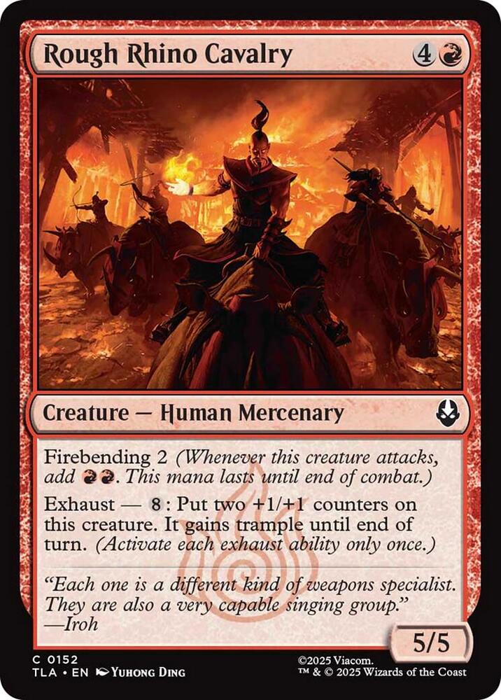 Rough Rhino Cavalry - 152 - common