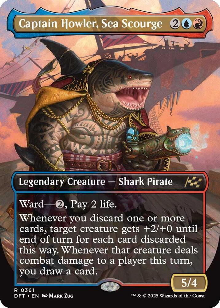 Captain Howler, Sea Scourge - 361 - rare