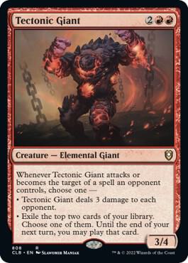 Tectonic Giant - 808 - rare