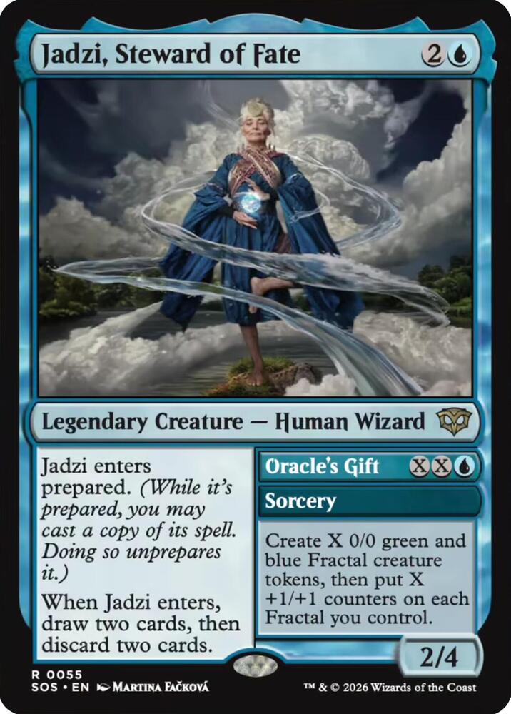 Jadzi, Steward of Fate // Oracle's Gift - 55 - rare