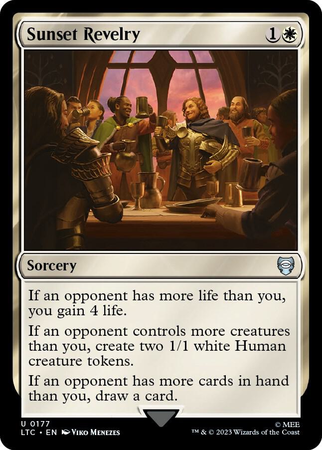 Sunset Revelry - 177 - uncommon