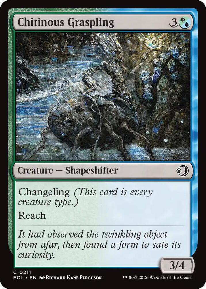 Chitinous Graspling - 211 - common