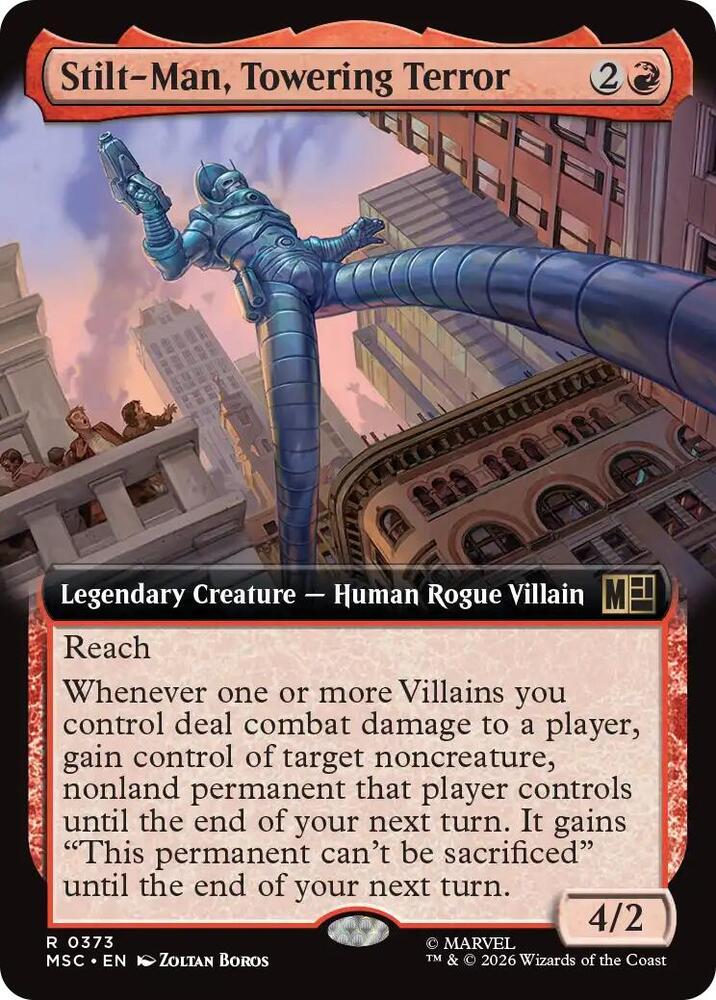 Stilt-Man, Towering Terror - 373 - rare