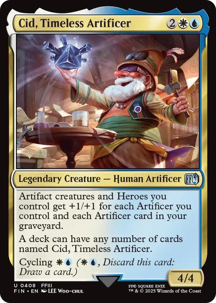 Cid, Timeless Artificer - 408 - uncommon