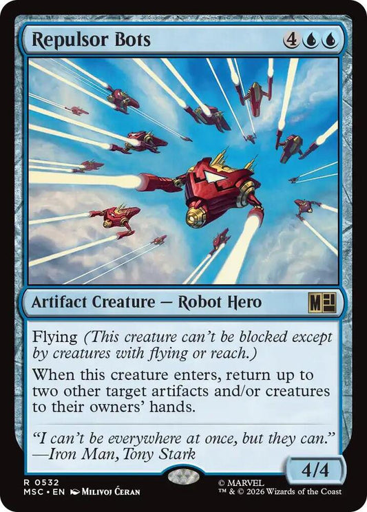 Repulsor Bots - 532 - rare