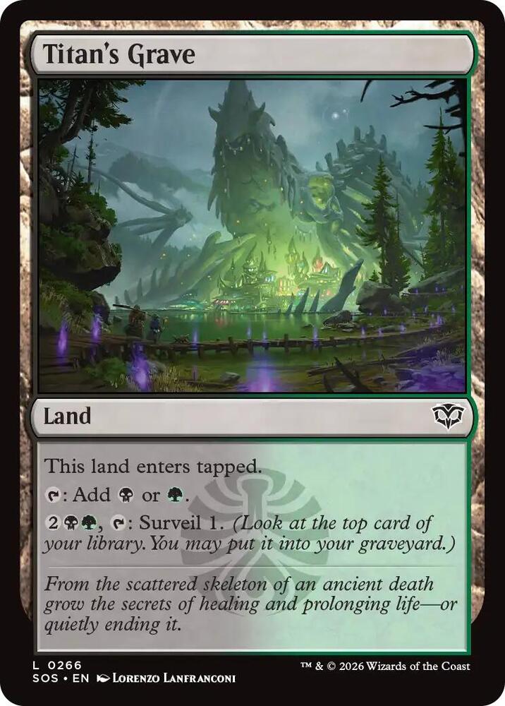 Titan's Grave - 266 - common