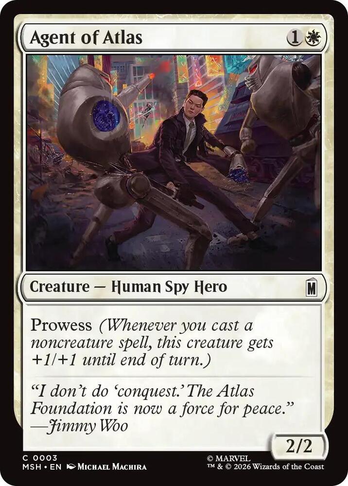 Agent of Atlas - 3 - common