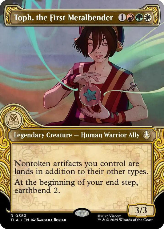 Toph, the First Metalbender - 353 - rare