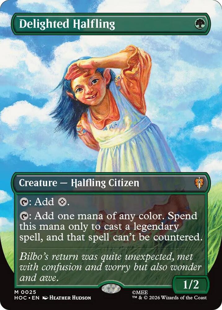 Delighted Halfling - 25 - mythic