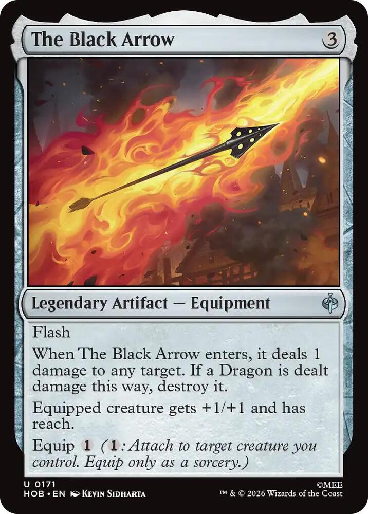The Black Arrow - 171 - uncommon