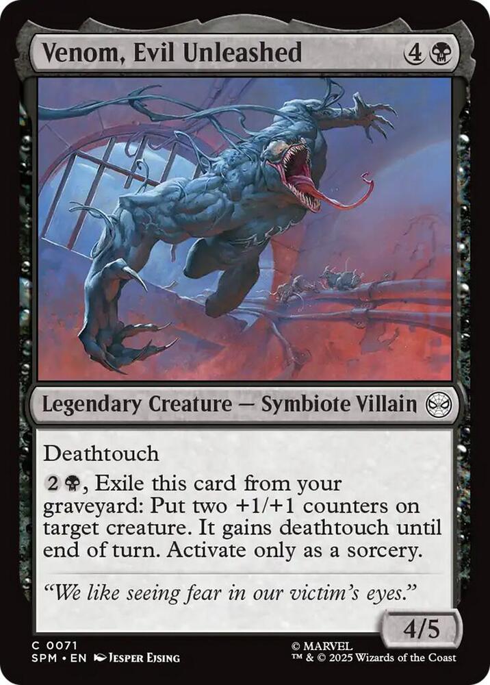 Venom, Evil Unleashed - 71 - common